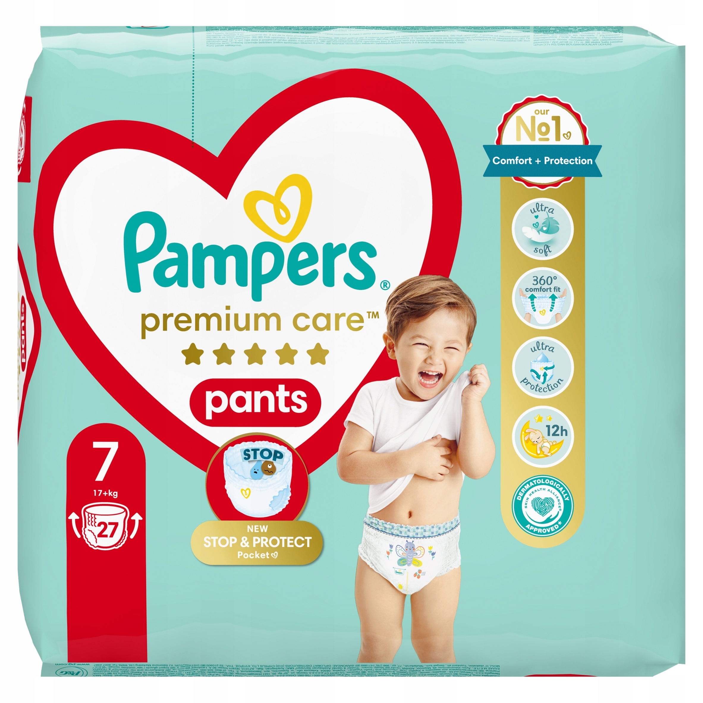 zomiary pampers