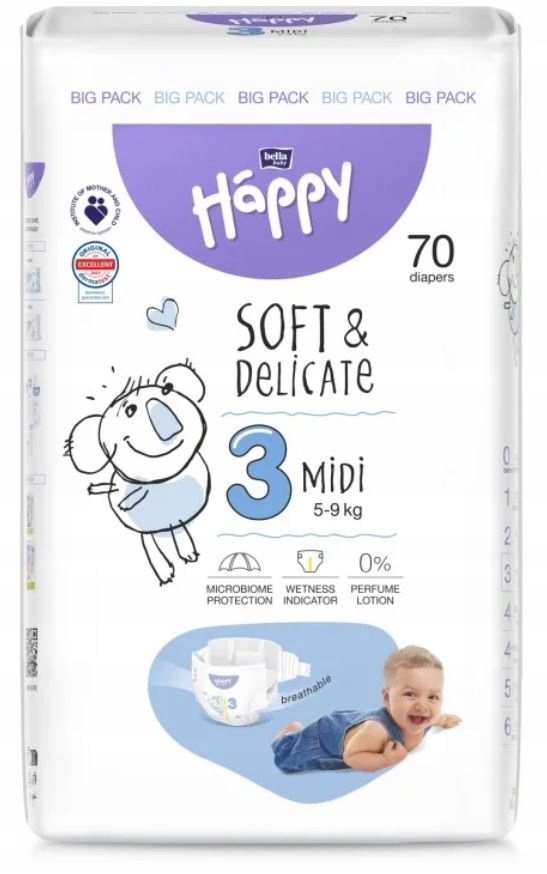 analiza pieluch pampers