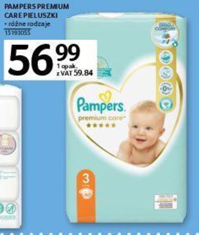 pampers 1 cena biedronka