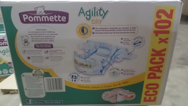 pampers baby dry 3 136 szt