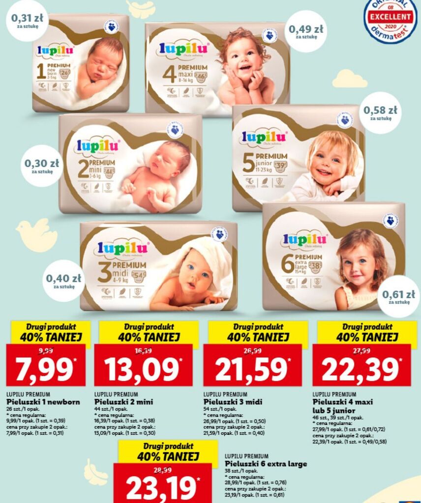 pampers premium care 2 mini 68 pieluszek