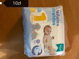 pampers 1 prawidłowe zapięcie