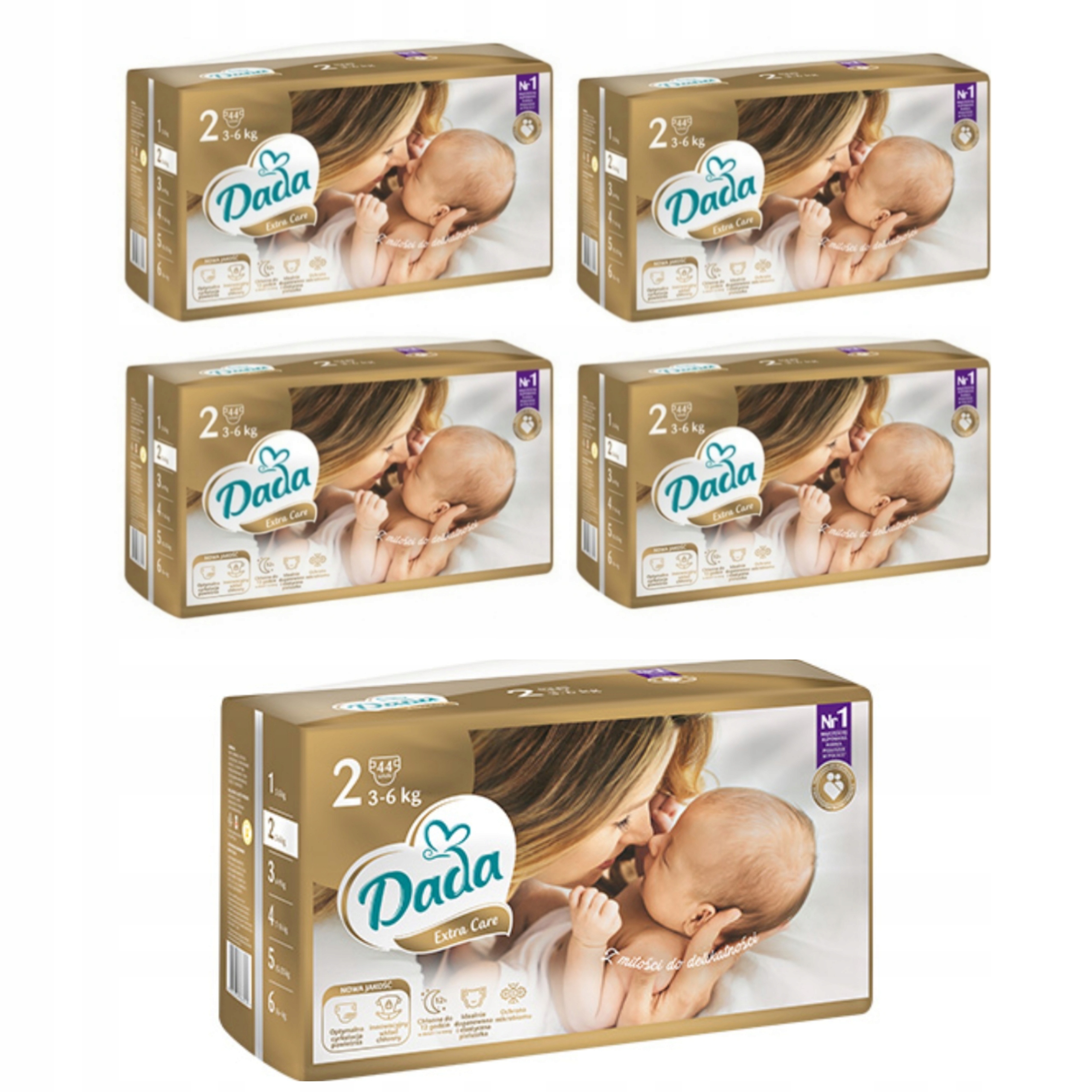 pampers premium care pieluchy rozmiar 1 newborn 2-5kg 78 sztuk