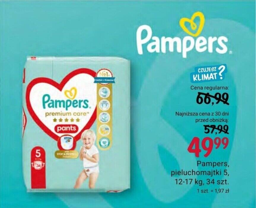 pampers pieluchomajtki rodzaje