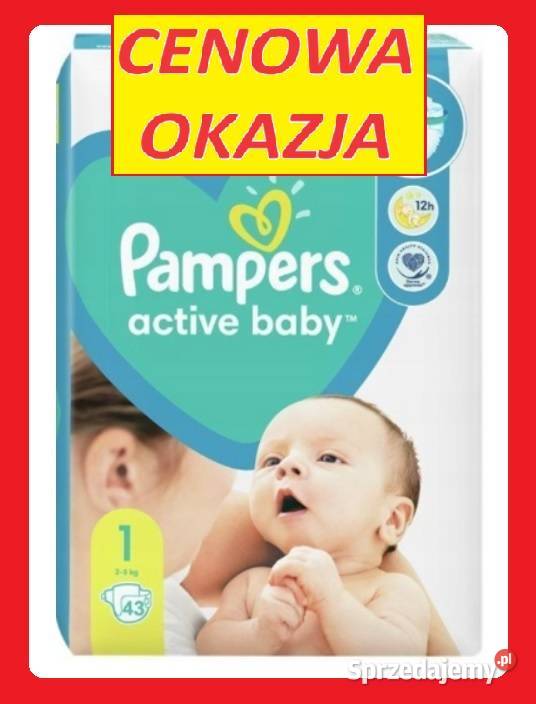 chusteczki nawilżane pampers 6x64