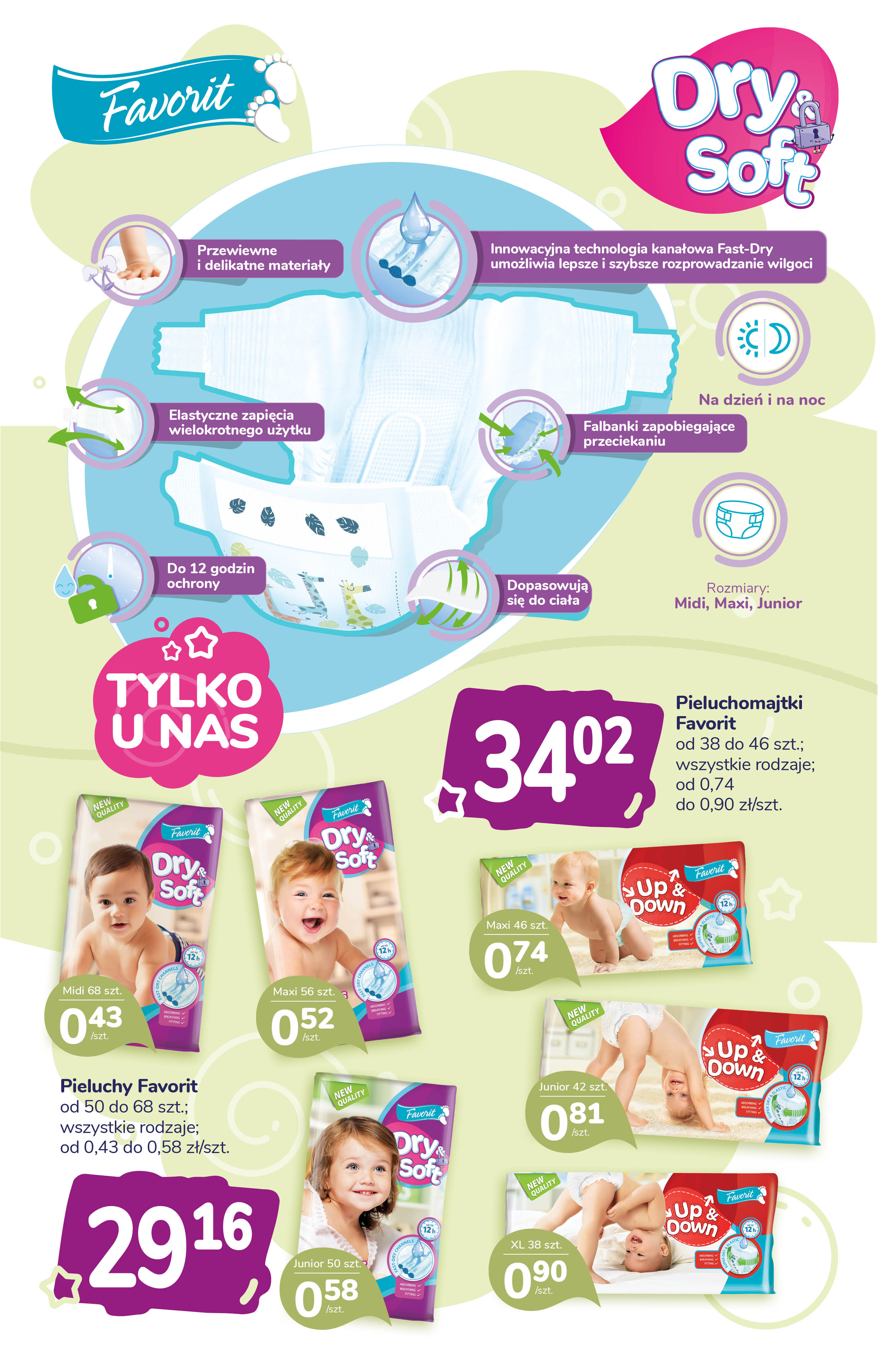 pampers dla świnki morskiej