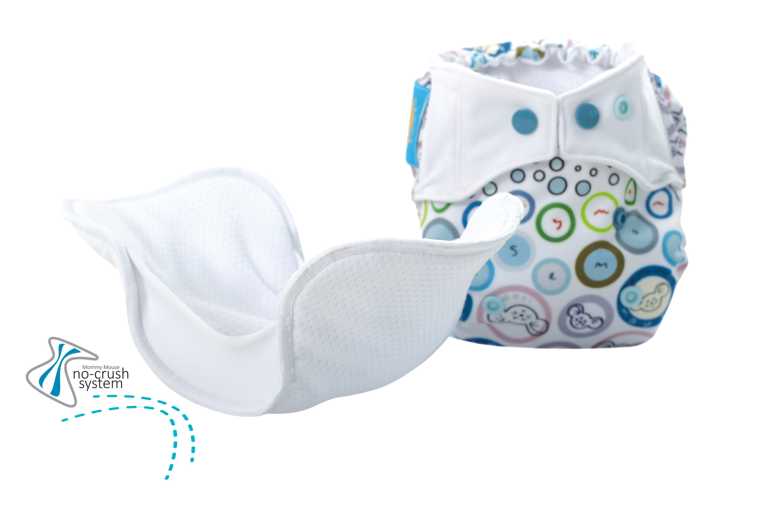 pampers pant zmienia kolor tasma z przodu