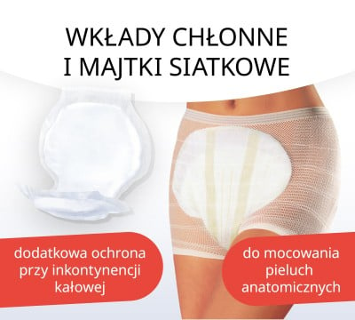 pieluchy anatomiczne tena dla meszczyzn maxi